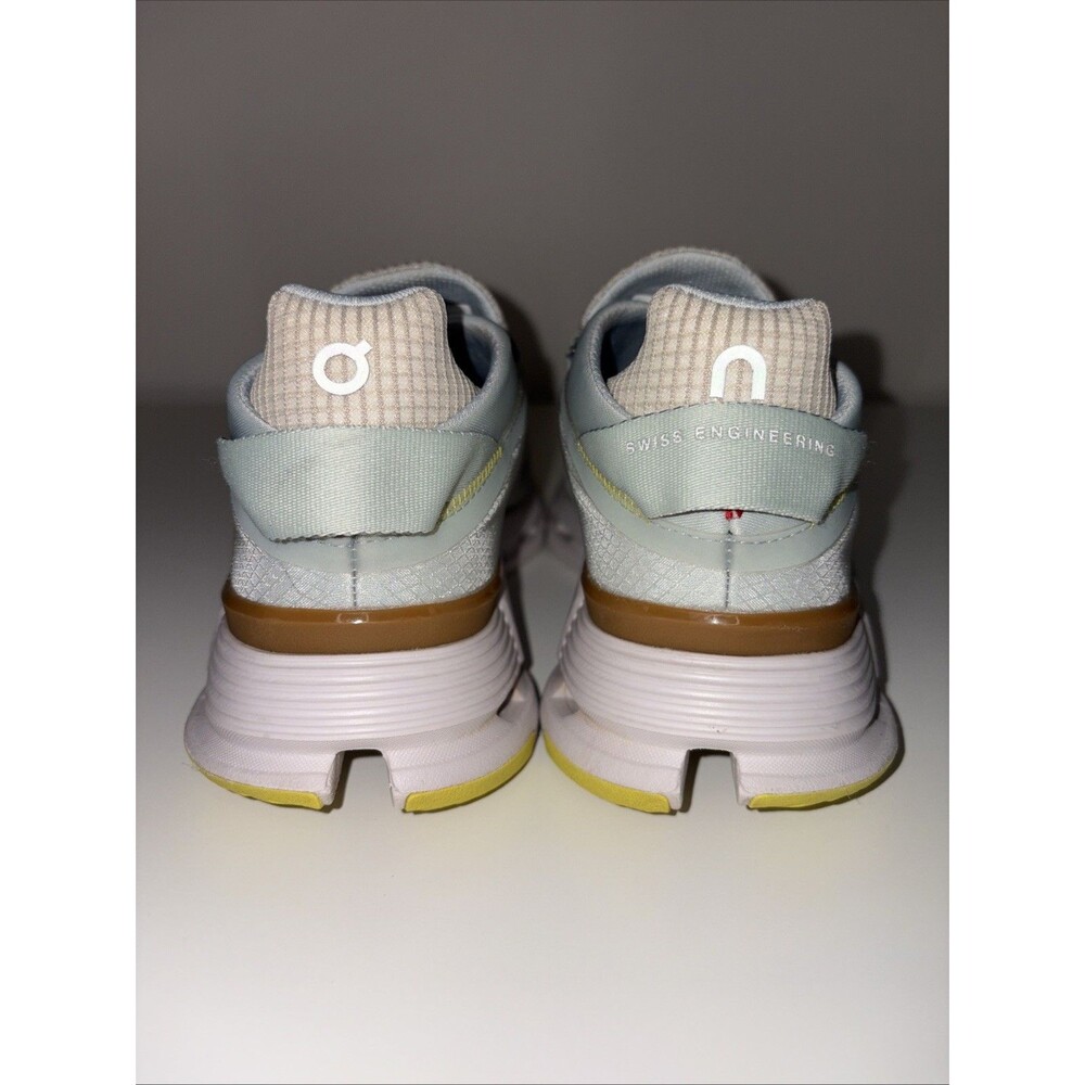 On Running Cloud Cloudnova Women’s 6 Wrap Slip On Sneaker Mint Green Shoe - Picture 4 of 9